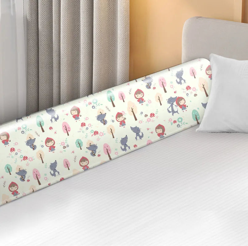 150Cm Universal Baby Bed Frame Guardrails Barrier Deformable Steel Tube Bed Safety for Kids Bed Fence Baby Protect Rail 59Inch