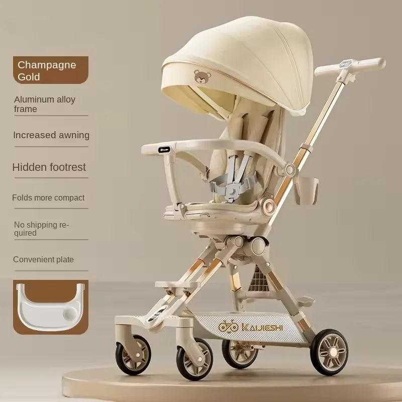 Lightweight Baby Stroller for Newborn,Baby Pram Suitable for 0-36 Month Baby,Good Quality and 1 Year Warranty