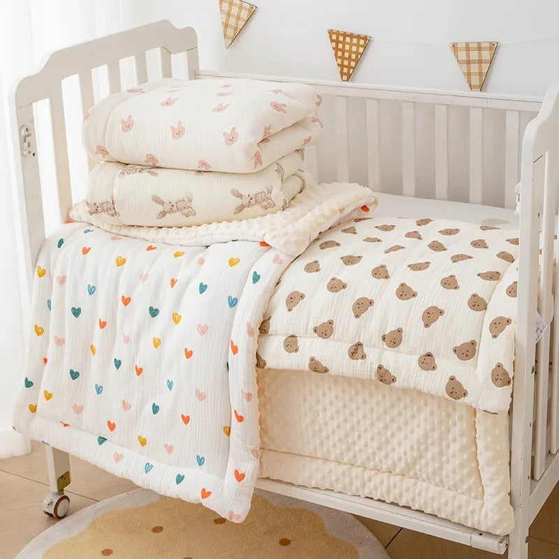 Mattress Kindergarten Mattress Class a Tatami Mattress Baby Cotton Newborn Crib Mattress Kindergarten Baby Small Quilt