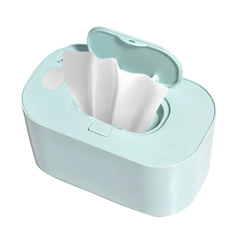 USB Baby Wipe Warmer Digital Display Large Capacity Baby Wet Wipes Warmer Dispenser Adjustable Temperature Heating Wipe Warmer