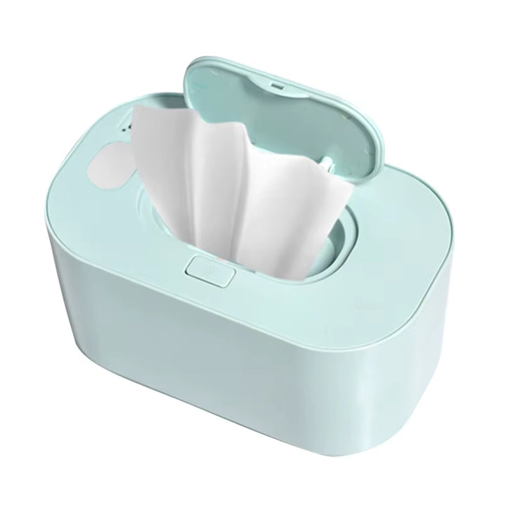 USB Baby Wipe Warmer Digital Display Large Capacity Baby Wet Wipes Warmer Dispenser Adjustable Temperature Heating Wipe Warmer
