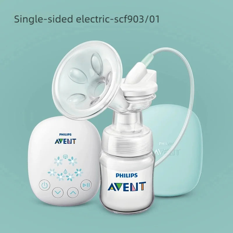 Portable Single Electric Breast Pump with Smart Massage & Petal Stimulation – Mimics Baby’S Natural Sucking