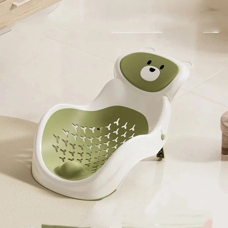 Baby Shower Bath Tub Pad Non-Slip Bathtub Mat Newborn Safety Security Bath Support Bath Net Holder Care Accessories