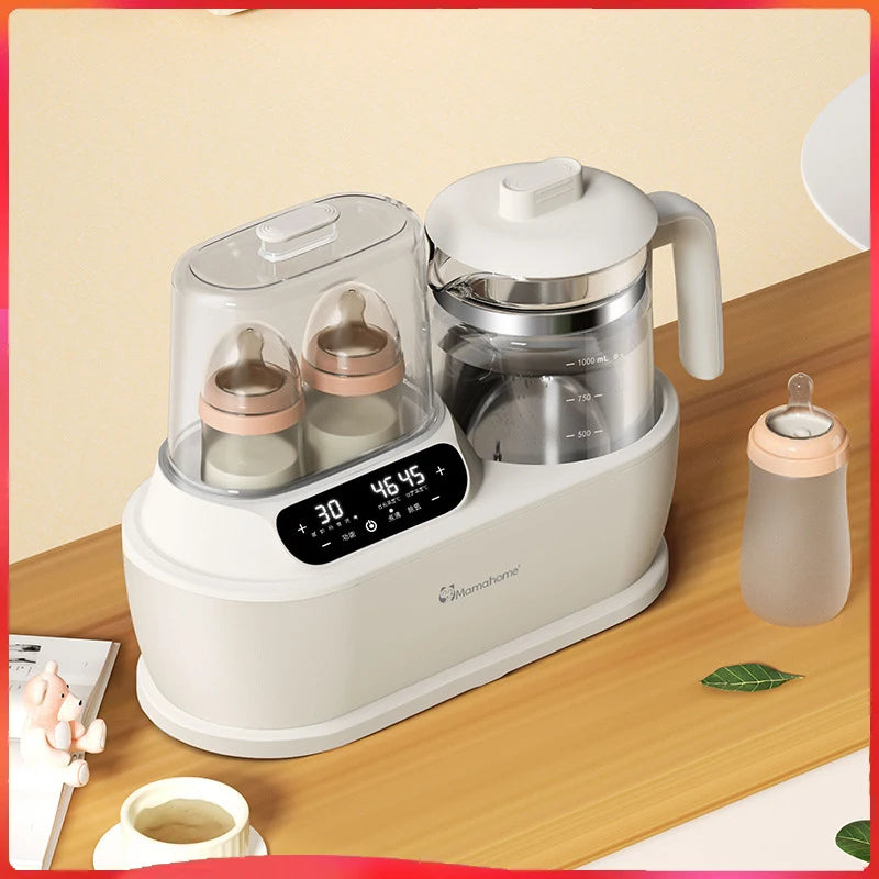 Multi-Function Thermostatic Milk Regulator / Double Bottle Warmer Milk Warmer / with Steam Sterilisation Bottle Steriliser