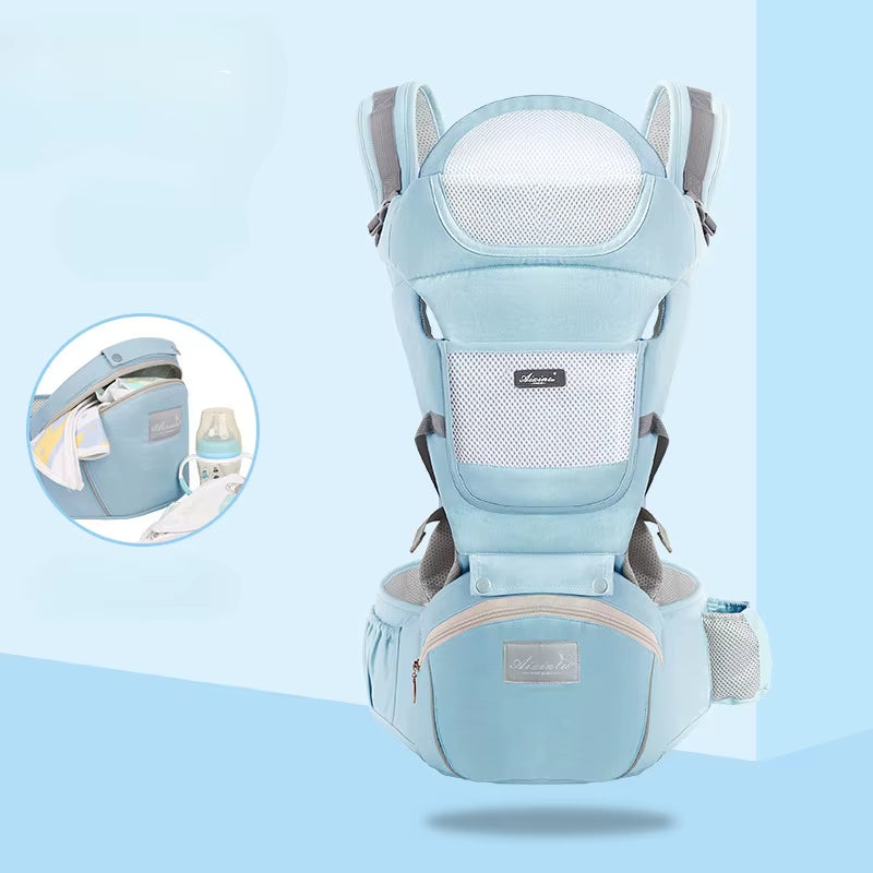 Ergonomic Newborn Baby Carrier Waist Stool Backpack Shoulder Swaddle Sling Wrap Infant 0 to 36 Months Carrier Stool Baby Hipseat