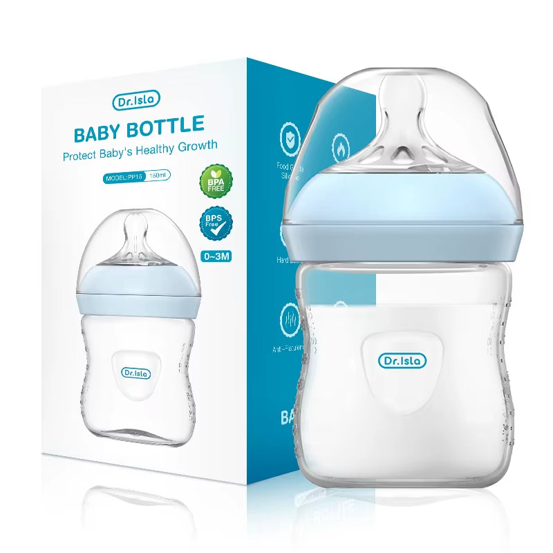150/240/330ML Baby PP Bottle Newborn Baby Bottle with Handle Milk Bottlefeeding Baby Bottles Newborn Feeding Supplies