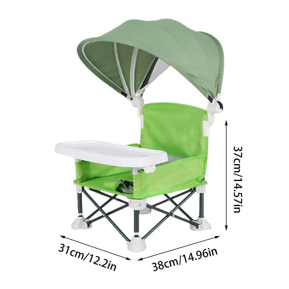 Durable High Chair with Adjustable Footrest and Detachable Cushion for Comfortable Feeding, for Growing Baby Feeding Chair