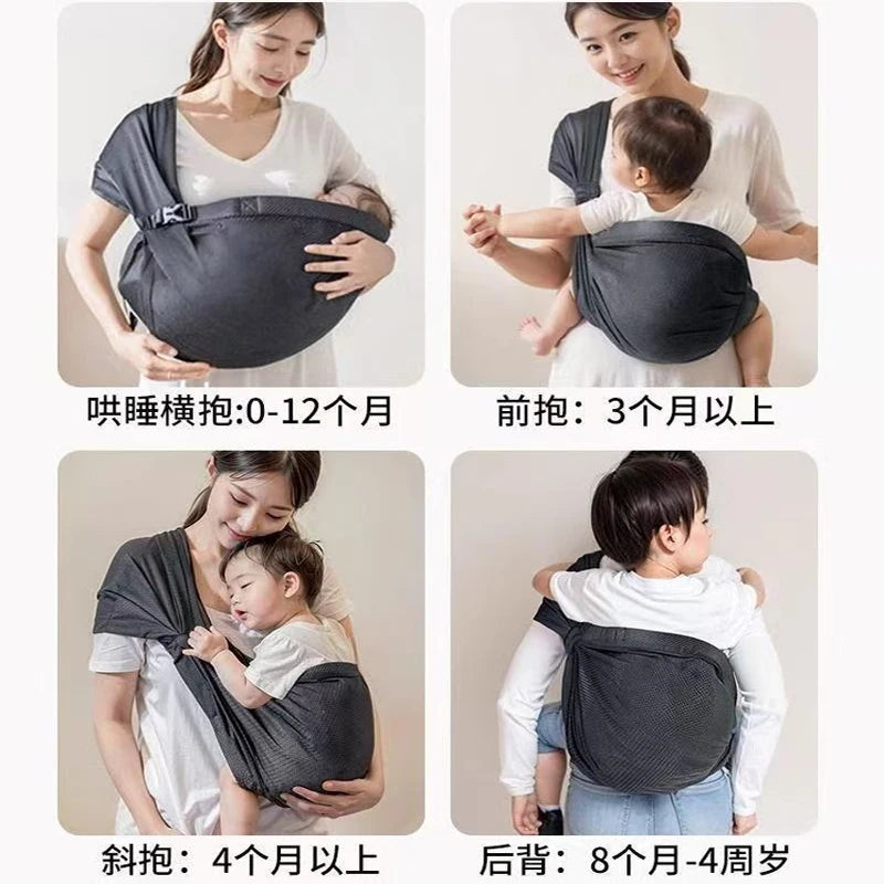 Portable Baby Sling Baby Carrier Wrap Toddler Backpack Shoulder Bag Bebe Carriers Newborn Backpacks Infant Bags for New Born