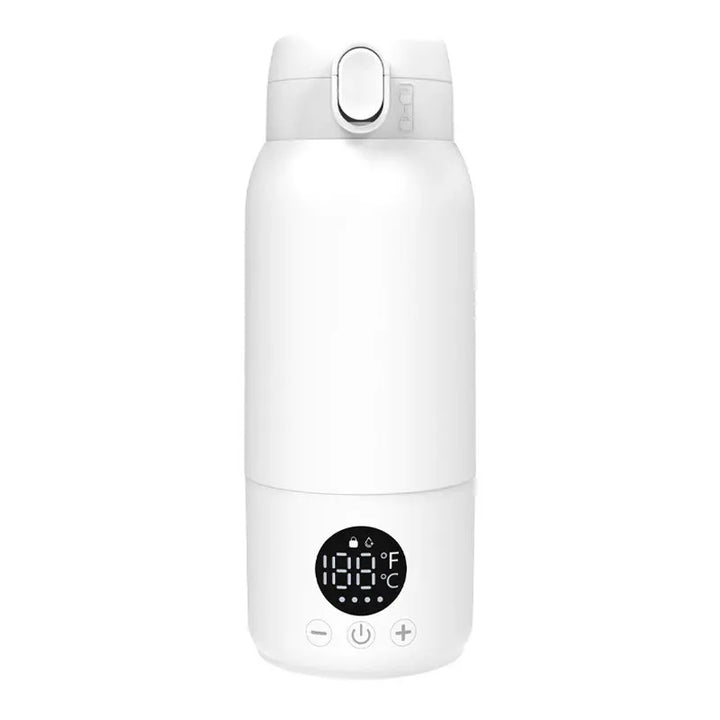 Portable Baby Milk Bottles Warmer 500ML Hot Water Bottle Heated for Newborn Travel 316L Stainless Steel Kids Thermos & Heater