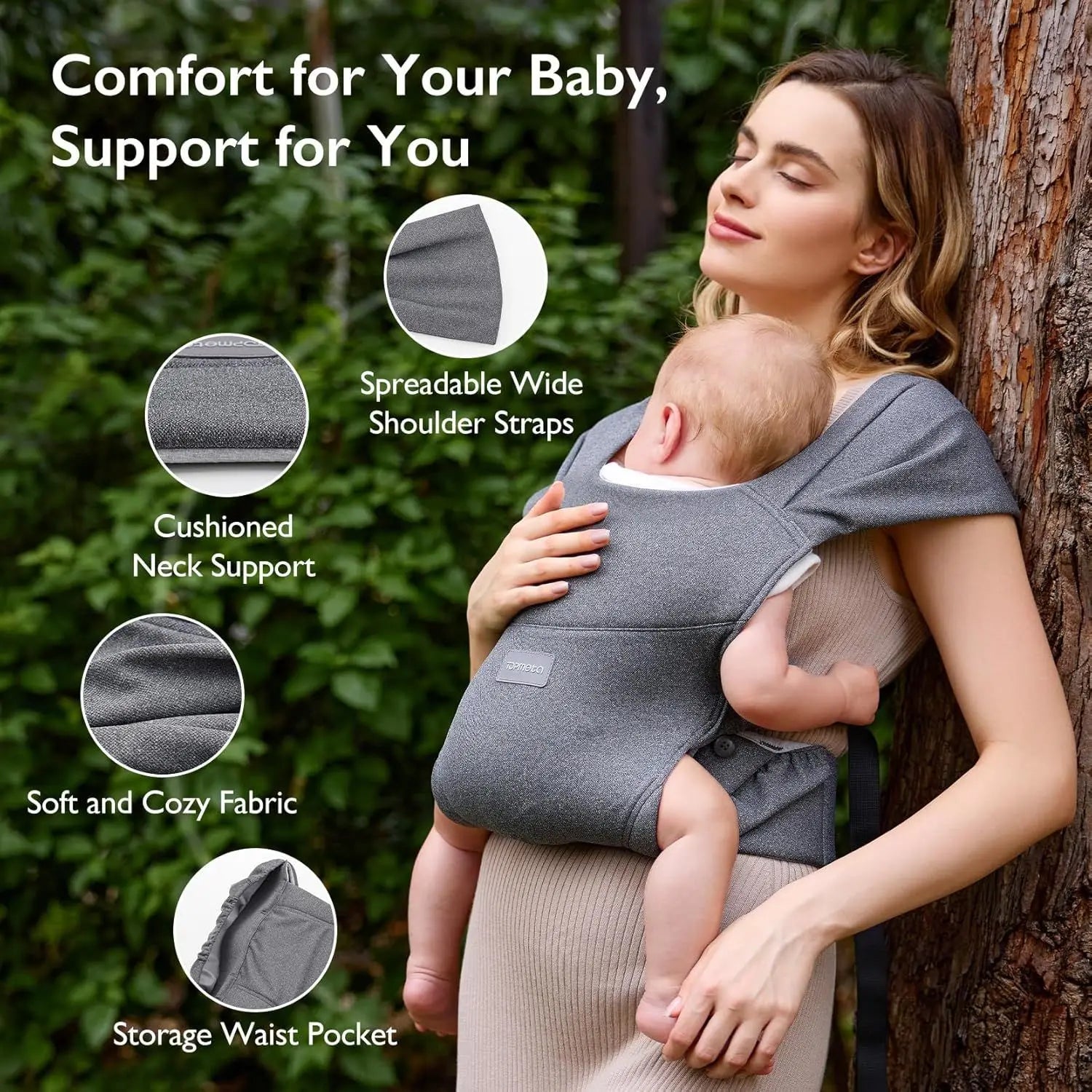 Baby Carrier Fabric Kangaroos to Carry Babies Ergonomic Baby Sling Baby Nursing Carrier Scarves outside Baby Wrap Sling