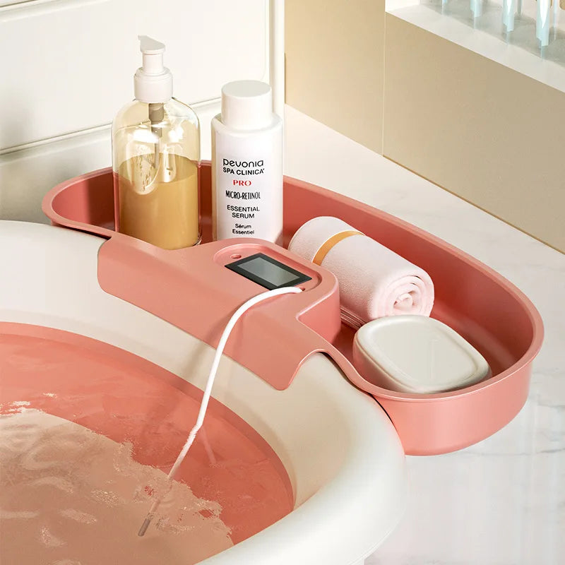 Children'S Bathtub Reclining Support Universal Bathing Tub Baby New Supplies Infant Folding Bathing Bathtub