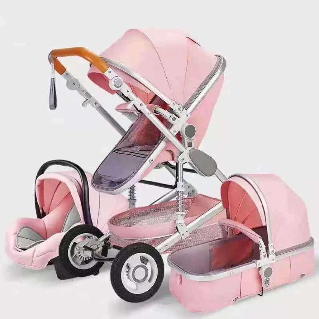 2025 Hot Selling Baby Stroller 3 in 1 Travel System , Lightweight Stroller Can Be Fold, High View Baby Stroller for You