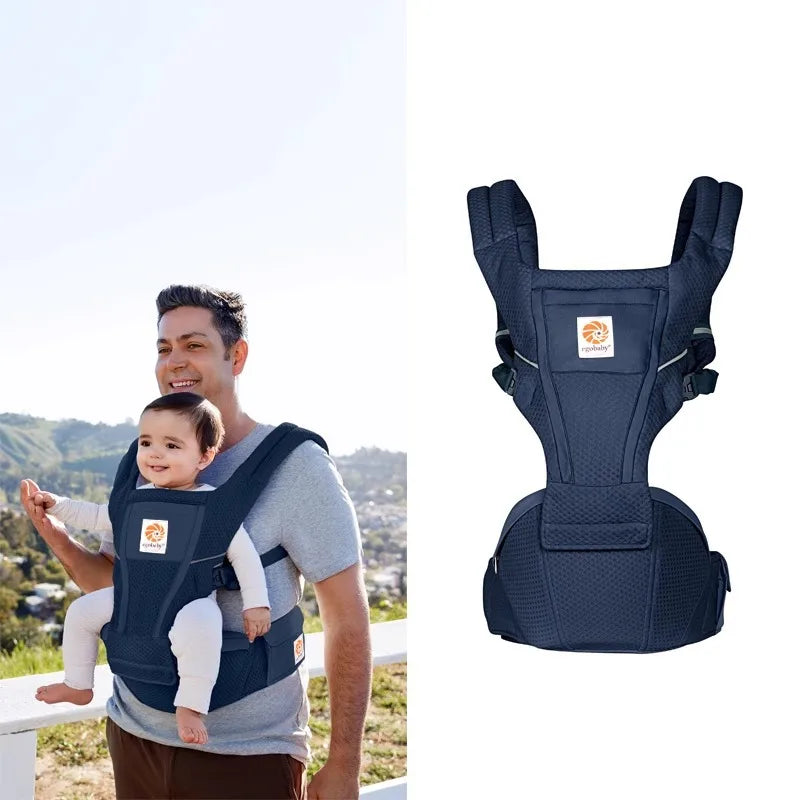 Baby Carrier Ergonomic Kangaroo Infant Kid Sling Back Front Facing Backpack Wrap Newborn Bag 0-36 Months