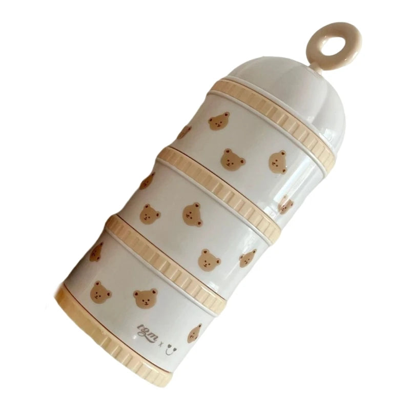 INS Baby Milk Powder Box Infant Feeding Formula Dispenser Container Toddler Snacks Mix Portable Storage Container