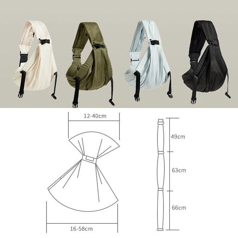 Portable Baby Sling Baby Carrier Wrap Toddler Backpack Shoulder Bag Bebe Carriers Newborn Backpacks Infant Bags for New Born