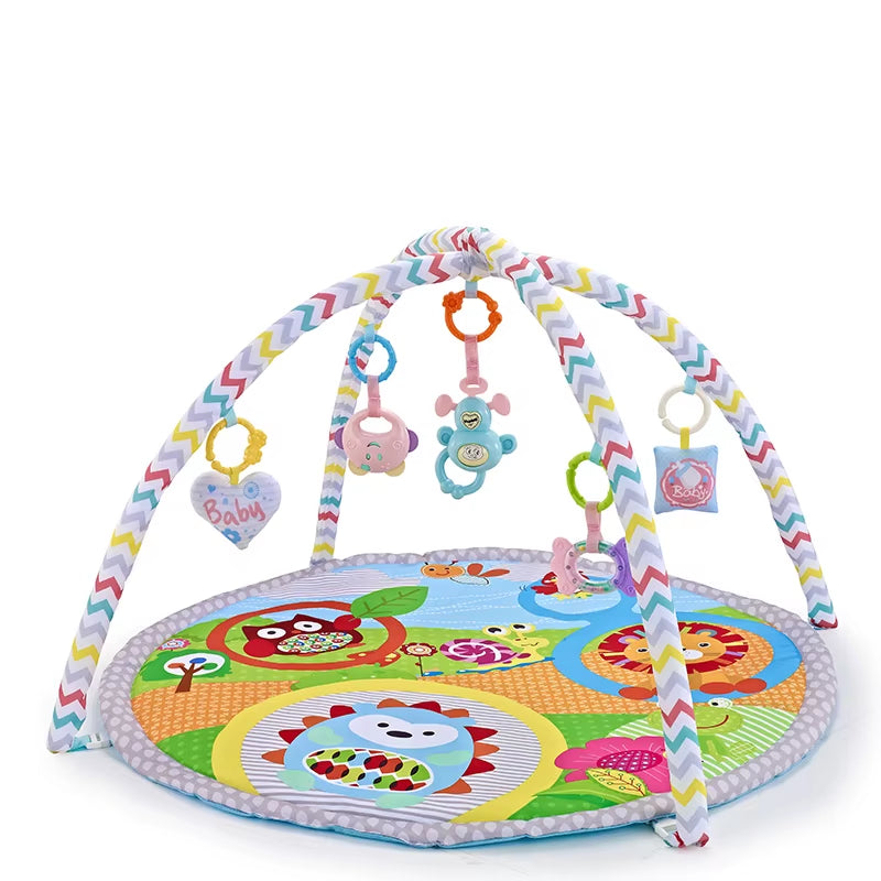 Multifunctional Fitness Frame for Children Educational Mat Crawling Blanket Infant Play Rug Kids Activity Mat Gym Baby Toys Gift