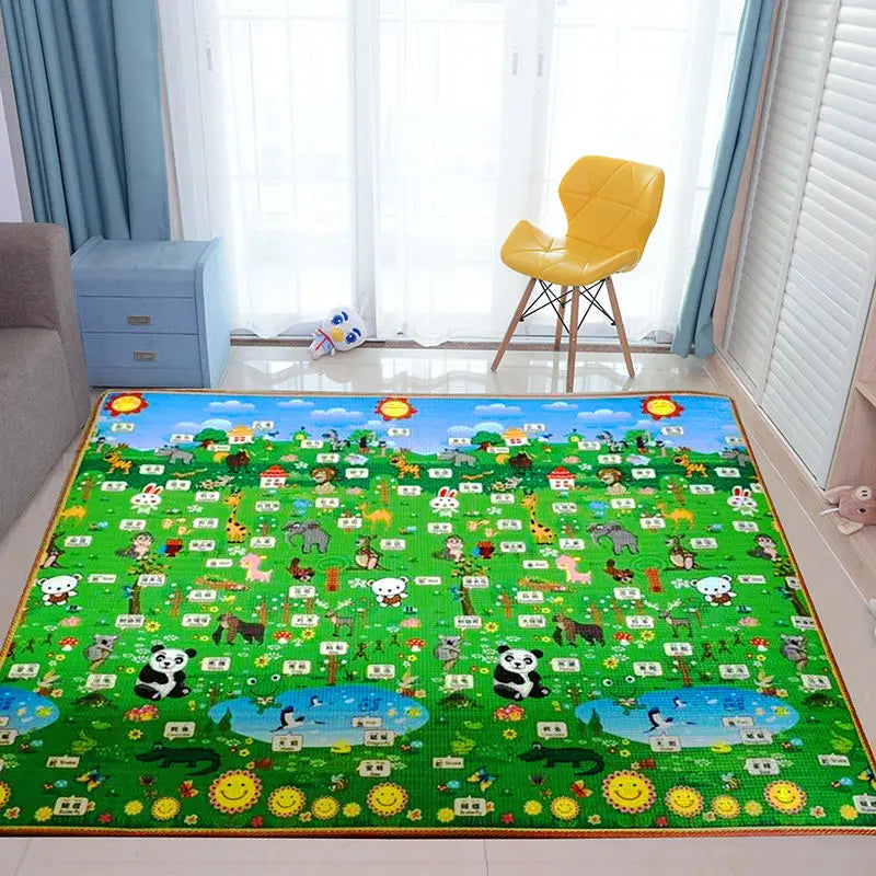 New 1Cm/0.5Cm Environmentally Friendly Thick Baby Crawling Play Mats Folding Mat Carpet Play Mat for Children'S Safety Rug Gifts