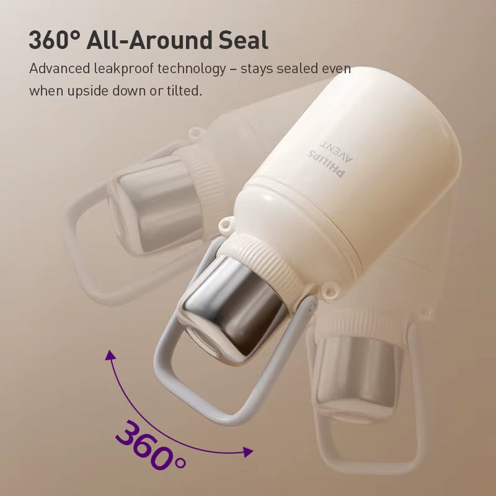 Philips  Kids' Insulated Carrier Bottle 6-Layer Vacuum Insulated Water Bottle Multiple Options Available