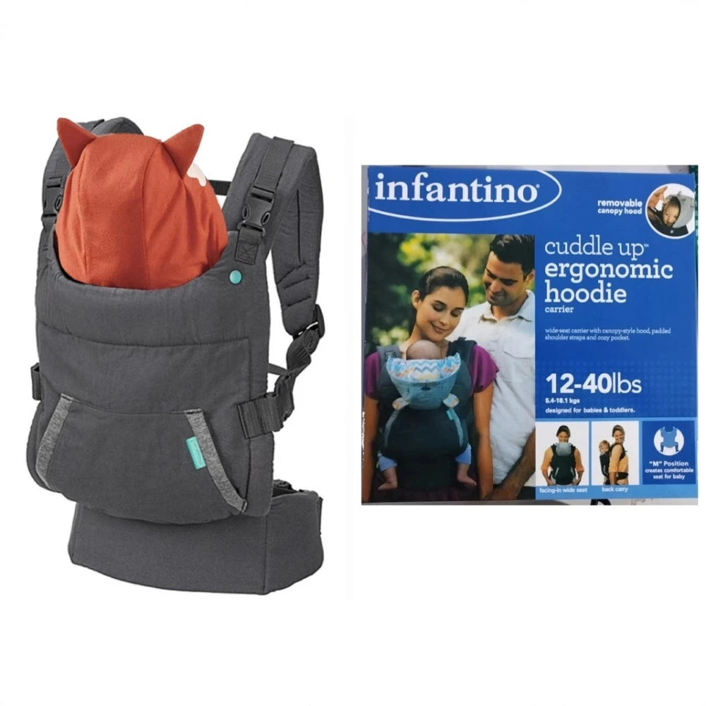 Complete All Seasons Ergonomic 6-In-1 Baby Carrier Infant to Toddler with Lumbar Support,360 Degree Baby Wearing & Multi-Positio
