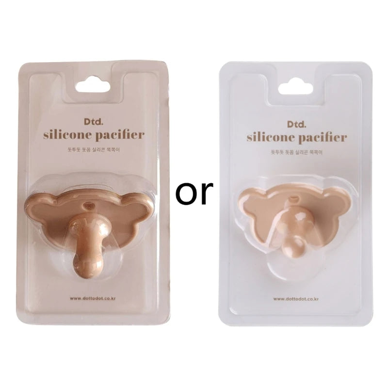 Food Grade Silicone Pacifier Newborn up Dummy Pacifier Anti-Colic Pacifier Gift Dropshipping