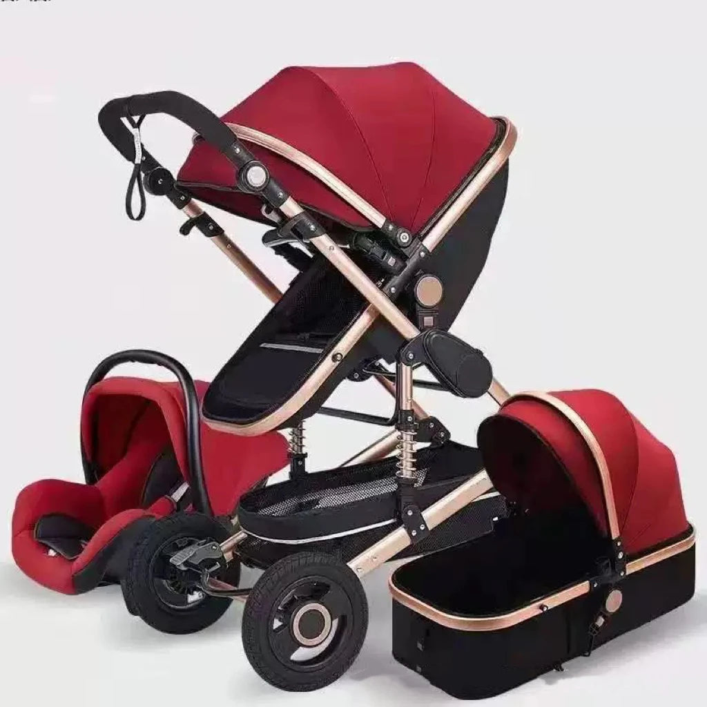 2025 Hot Selling Baby Stroller 3 in 1 Travel System , Lightweight Stroller Can Be Fold, High View Baby Stroller for You