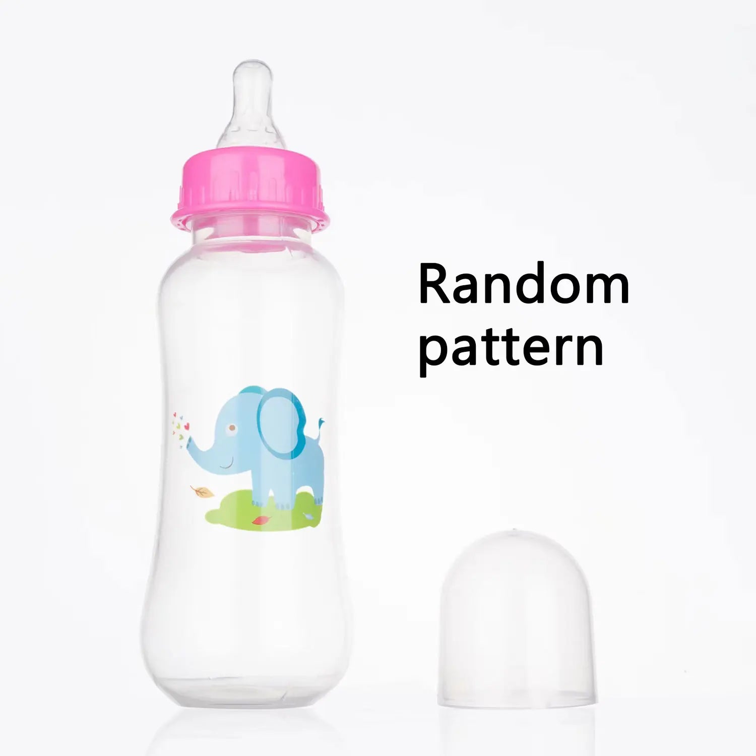 1Pc 150/250 Ml Baby Petal-Shaped Pacifier Feeding Bottle, 5.5 Cm Caliber, PP Bottle, Drop Resistant,Gift