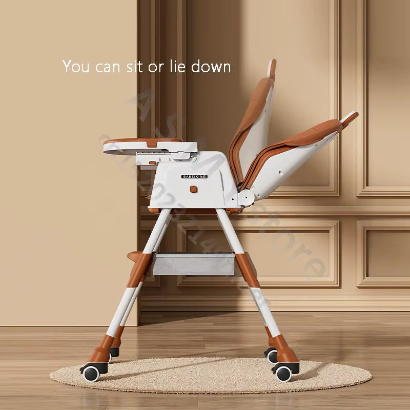 Children'S Dining Chair/Foldable Seat/You Can Sit or Lie Down/Baby Multifunctional Lift Home Learning to Sit Dining Table Chair