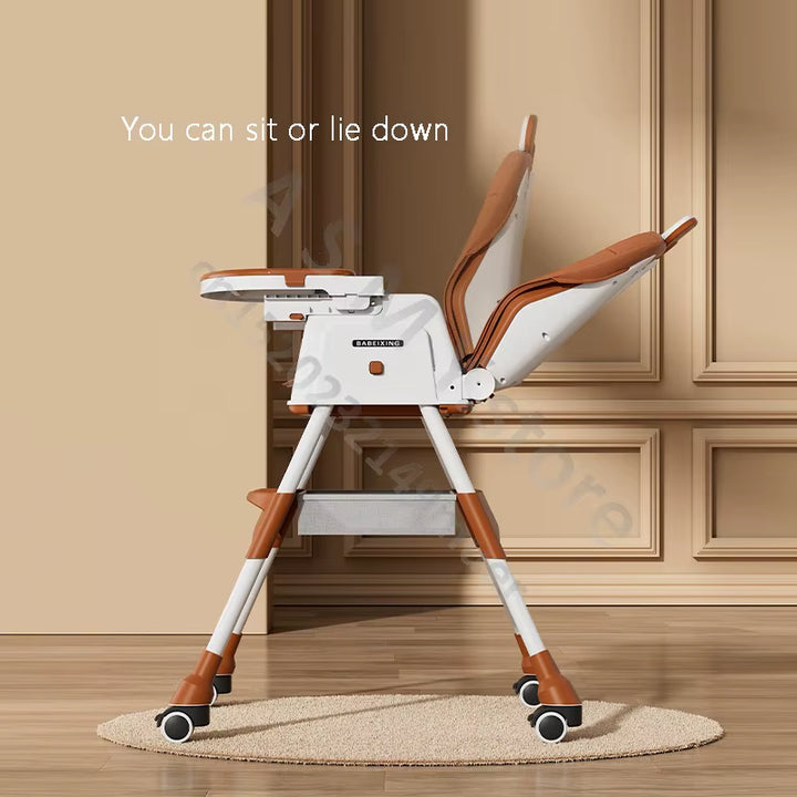 Children'S Dining Chair/Foldable Seat/You Can Sit or Lie Down/Baby Multifunctional Lift Home Learning to Sit Dining Table Chair