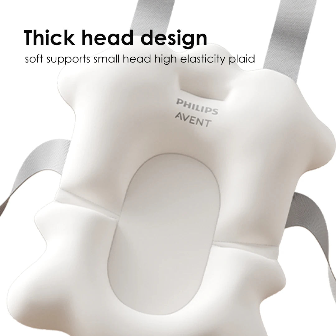 AVENT Baby Bath Seat Mat Infant Anti-Slip Soft Comfort Body Cushion Foldable Bath Tubpad Chair Newborn Bathtub Pillow