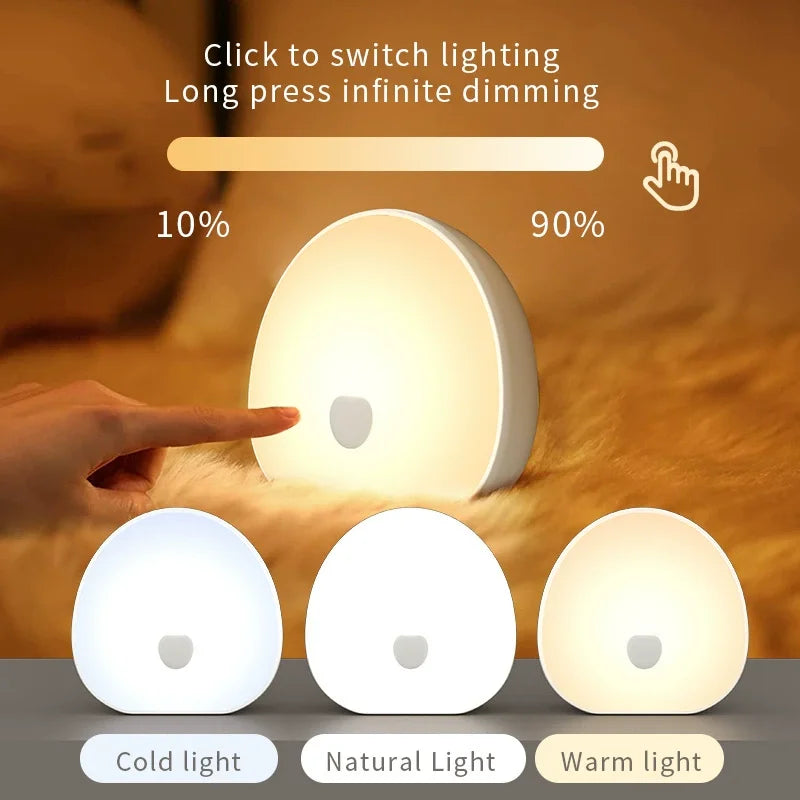 LED Night Light with White Noise Machine - Multiple Colors, Stepless Dimming with Timer Sleep Device with Natural Soothing Sound