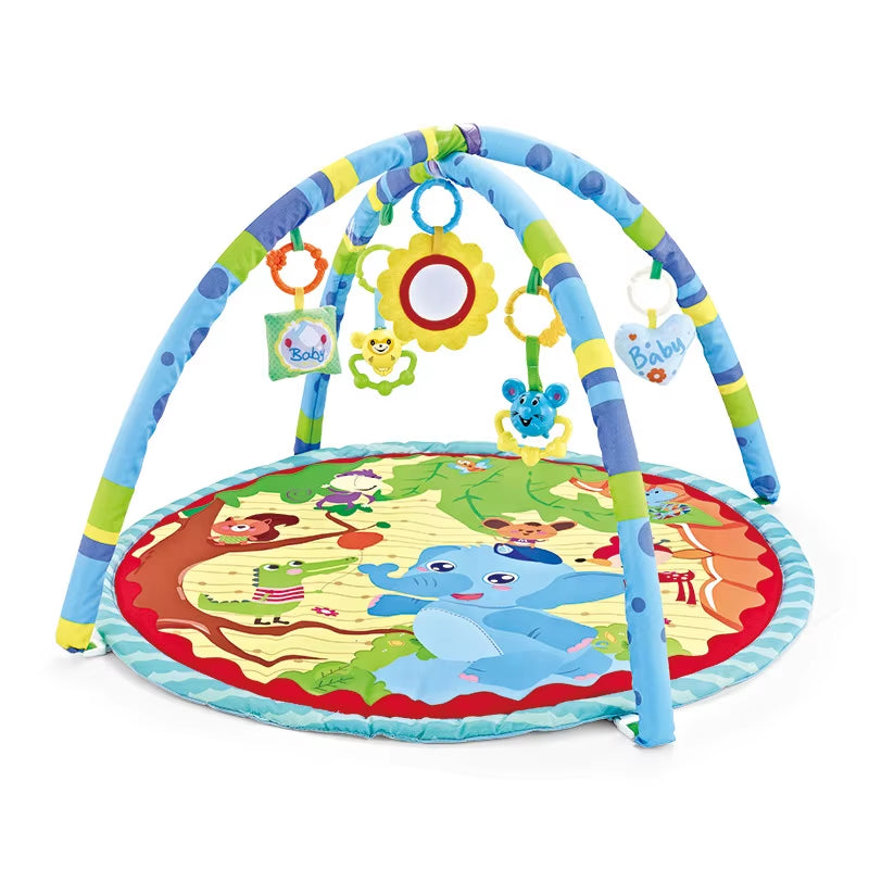 Multifunctional Fitness Frame for Children Educational Mat Crawling Blanket Infant Play Rug Kids Activity Mat Gym Baby Toys Gift