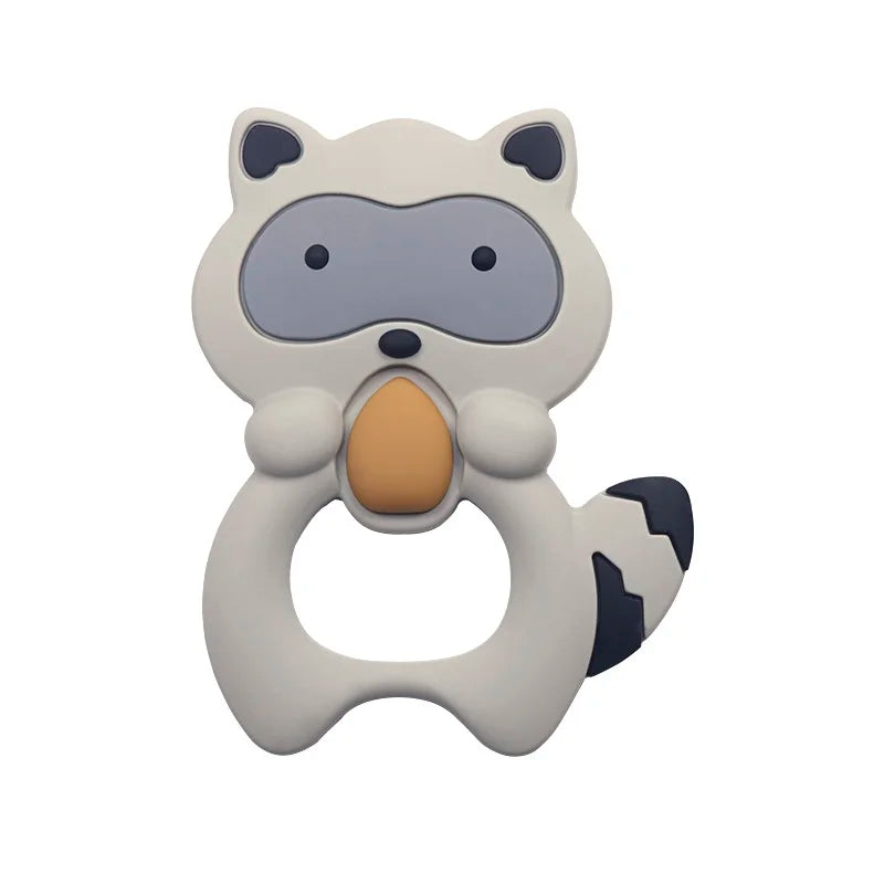 Cuddle Bites Animal Silicone Teether