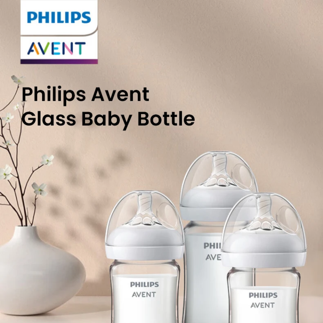 Wide‑Neck Glass Feeding Bottle 125Ml/160Ml BPA Free Wide Caliber