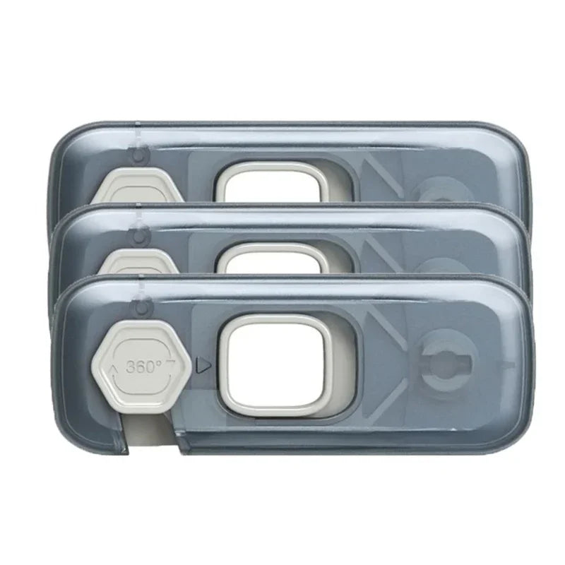 1/3/5Pcs Child Cabinet Safety Lock Home Refrigerator Lock Fridge Freezer Door Catch Lock Toddler Kids for Baby Safety Child Lock