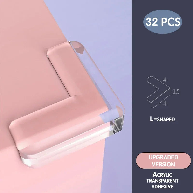16Pcs Baby Safety Luminous Silicone Protector Table Corner Edge Protection Cover Electric Socket Children Anticollision Guards