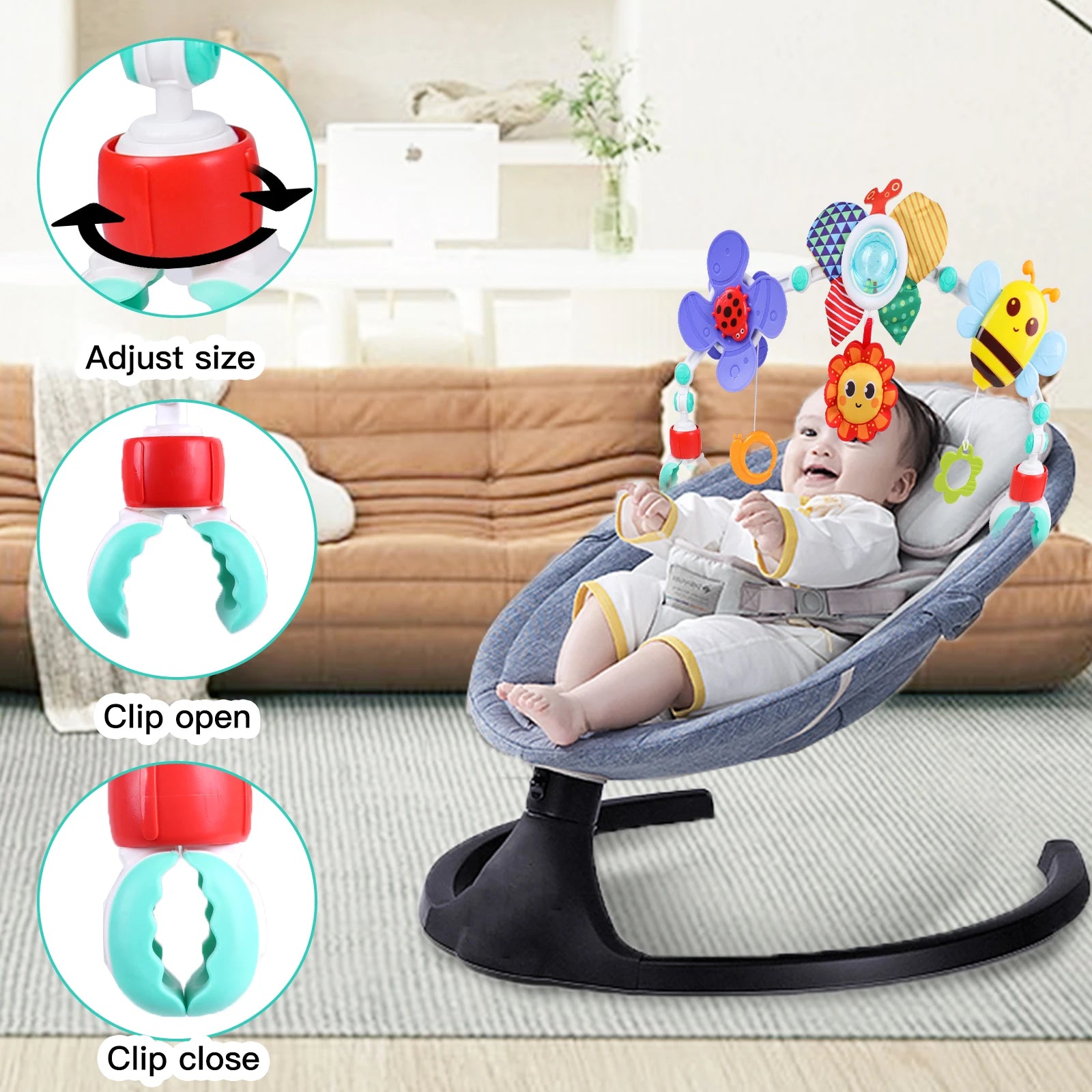 Sunny Play Arch Crib Toy