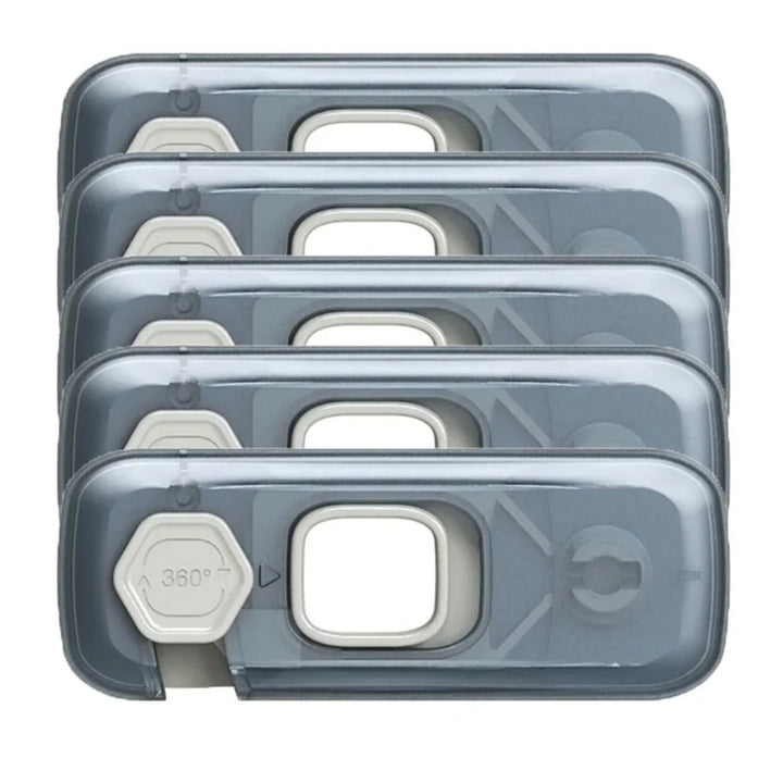 1/3/5Pcs Child Cabinet Safety Lock Home Refrigerator Lock Fridge Freezer Door Catch Lock Toddler Kids for Baby Safety Child Lock