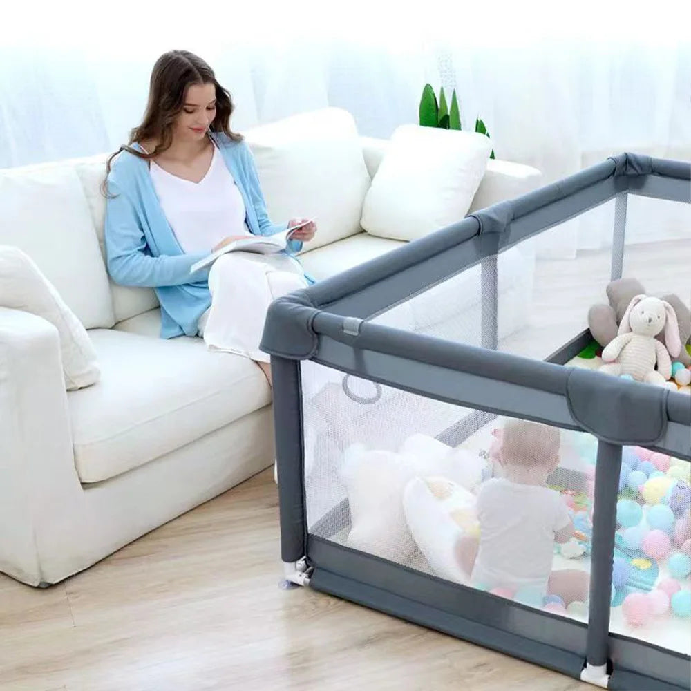 Huge Extra Large Foldable Play Yard Playpen