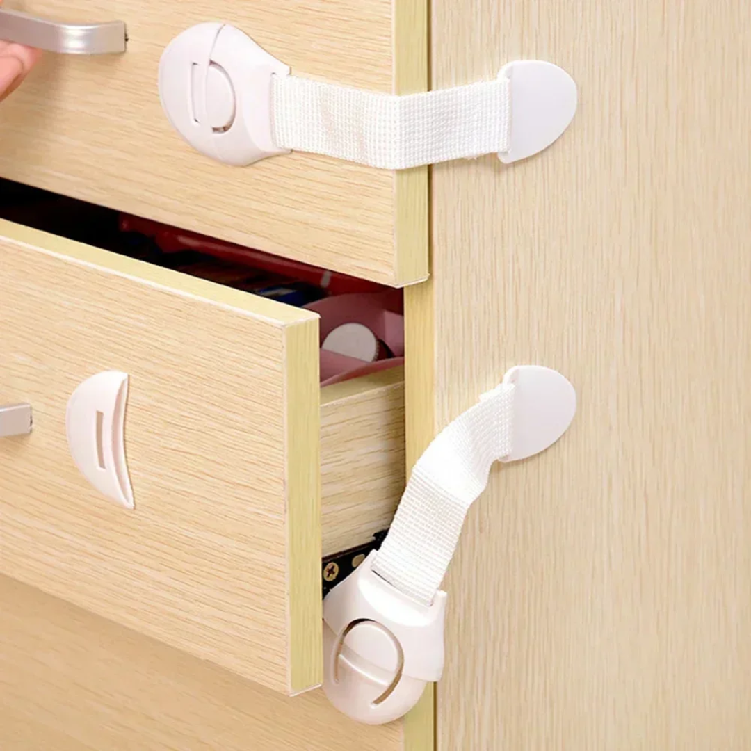 SafeLock 360 Multi-Functional Baby Safety Locks Set for Cabinets/Drawers/Doors - Drawer Lock Baby Child Safety Lock Window Lock Children