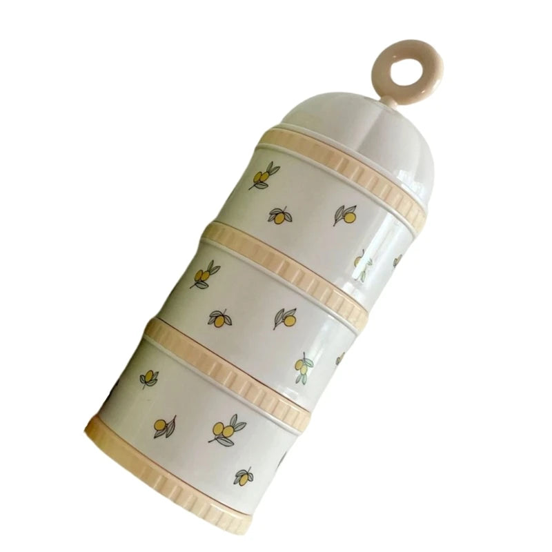 INS Baby Milk Powder Box Infant Feeding Formula Dispenser Container Toddler Snacks Mix Portable Storage Container