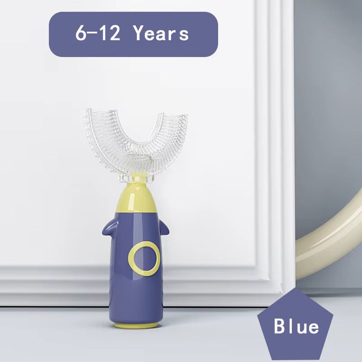 U Child Toothbrush for Children 360 Kids Toothbrush for Kids Silicone Baby Toothbrushes 1-12 Years