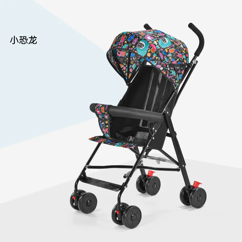 Baby Stroller Can Only Be Sat on Lightweight Folding Baby Stroller Goes Out Multi-Functional Children'S Simple Baby Walking