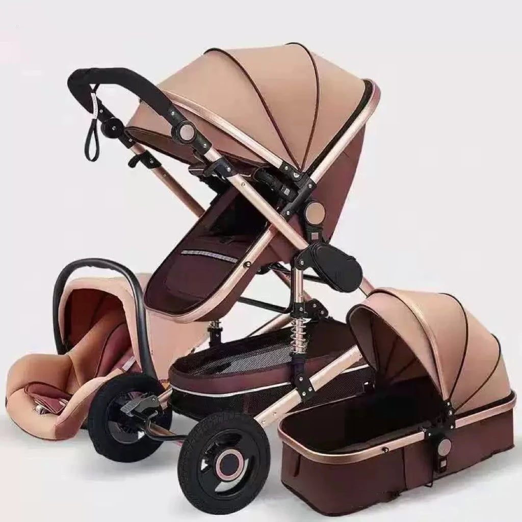 2025 Hot Selling Baby Stroller 3 in 1 Travel System , Lightweight Stroller Can Be Fold, High View Baby Stroller for You