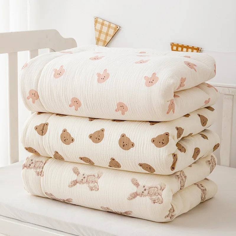 Mattress Kindergarten Mattress Class a Tatami Mattress Baby Cotton Newborn Crib Mattress Kindergarten Baby Small Quilt