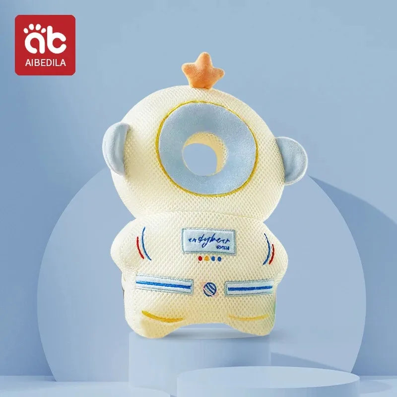 Cartoon Astronaut Baby Anti-Fall Pad Head Back Protector Pillow for Newborn Infant Toddler Safety Protection Cushion