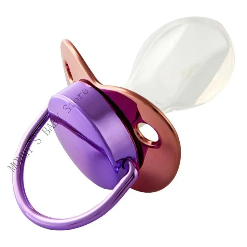Ergonomic Adult Silicone Pacifier Helping Calm Anxious Mood Relaxing Adult Pacifier Reducing Stress Enhancing Sleep