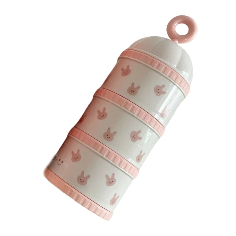 INS Baby Milk Powder Box Infant Feeding Formula Dispenser Container Toddler Snacks Mix Portable Storage Container