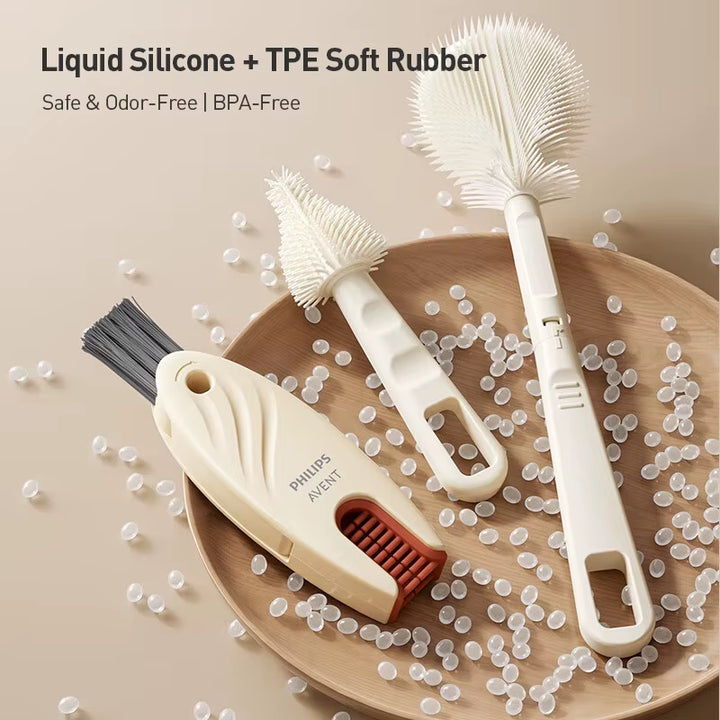 Philips  Baby Bottle Brush Bottle Cleaning Travel Set 7 in 1