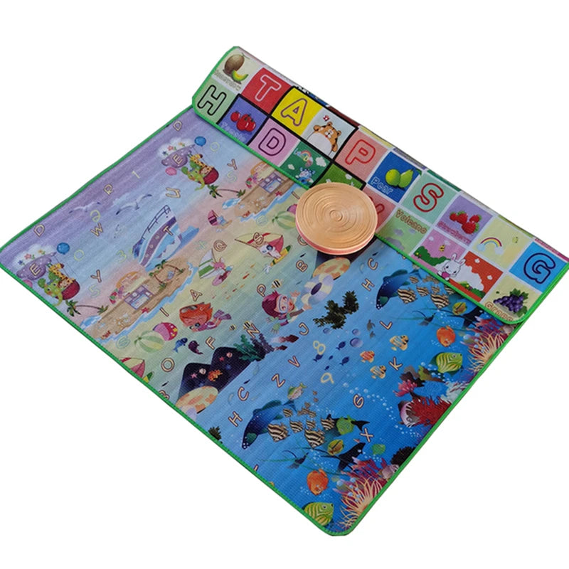 New 1Cm/0.5Cm Environmentally Friendly Thick Baby Crawling Play Mats Folding Mat Carpet Play Mat for Children'S Safety Rug Gifts