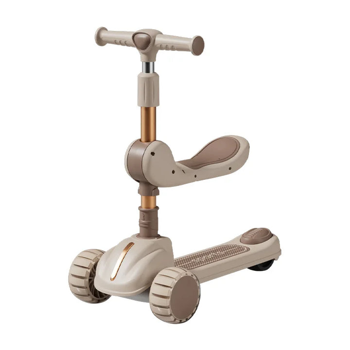 3-In-1 Children'S Scooter: a Scooter for Boys and Girls That Can Be Sat on or Ridden